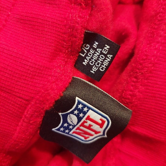 Red Tampa Bay Buccaneers Joggers Sweatpants  Large NWT - Picture 7 of 8